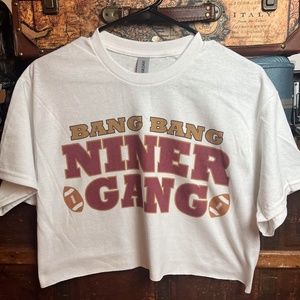 Bang Bang Niner Gang Crop Top